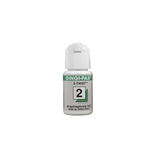 Gingi-Pak 10172 MAX Z-Twist Weave #2 Medium with Epinephrine Retraction Cord 108 Gingi-Pak 10172 MAX Z-Twist Weave #2 Medium with Epinephrine Retraction Cord 108